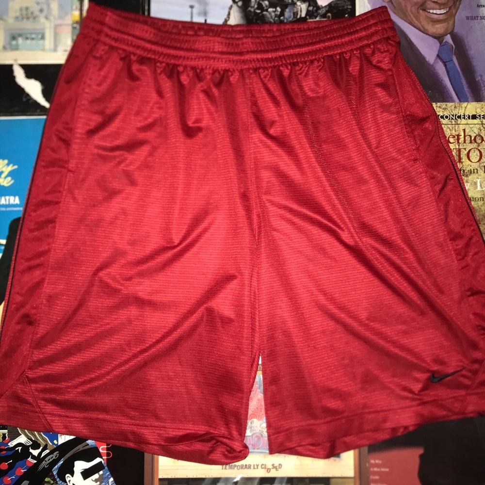 Red Nike Basketball Shorts 🏀